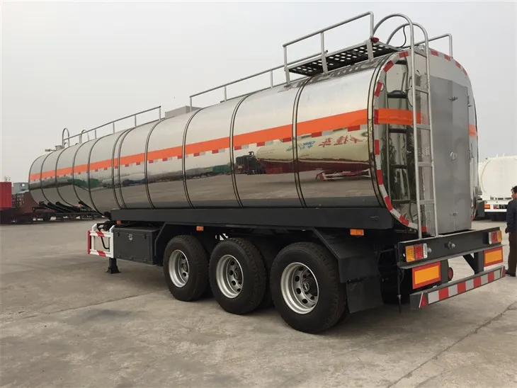 3 Axles Oil Tank Semi-Trailer