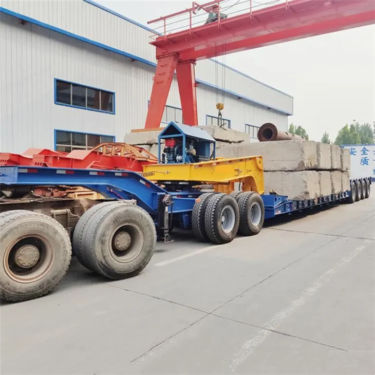 4-teljeline 120-tonnine eemaldatav hanekelaga madalhaagis