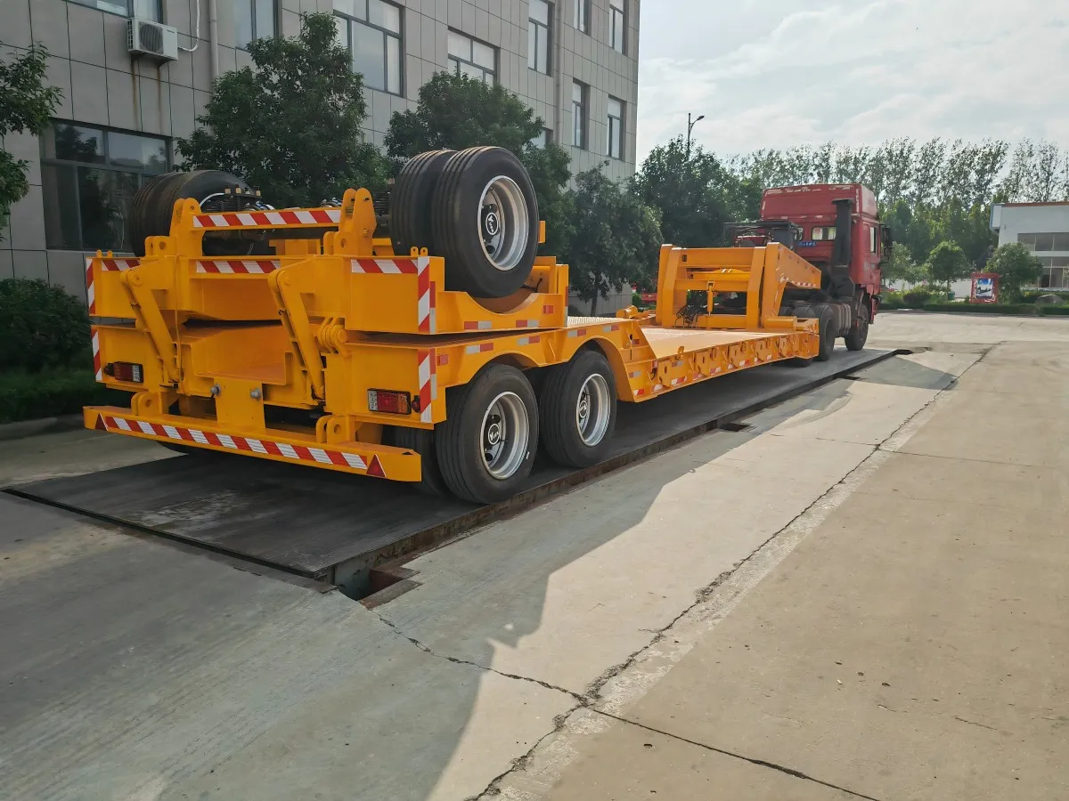 3 axles Collapsible Trailer show 2