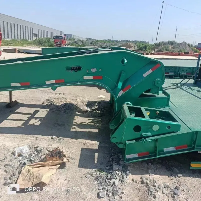 Multi-functional trailer for roller cargo 60 Ton and 45 foot container trailer 2 Multi-functional trailer for roller cargo 60 Ton and 45 foot container trailer 2