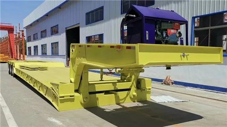 80 Ton Gooseneck Lowboy Trailers supplier 80 Ton Gooseneck Lowboy Trailers supplier