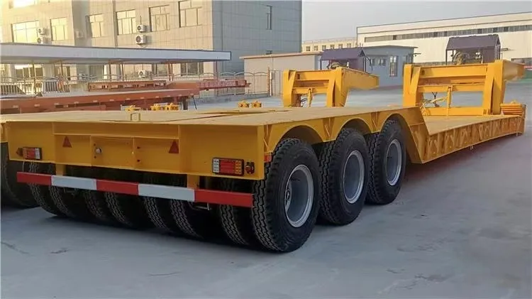 3 Line 6 Axle Front Loading Low Loader manufacture 3 Line 6 Axle Front Loading Low Loader manufacture